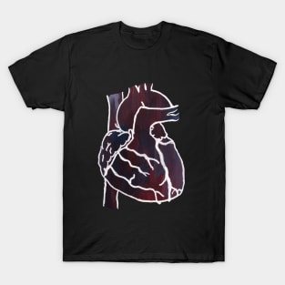 Gouached Heart T-Shirt